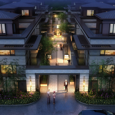 Chinese townhouse