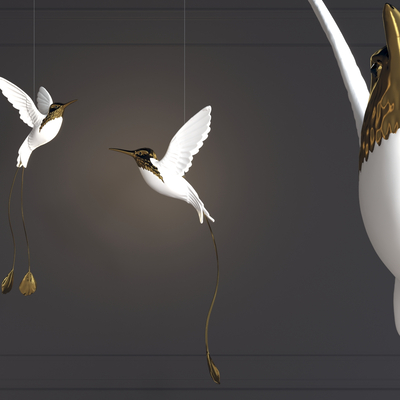 Modern Bird Decorative Chandelier