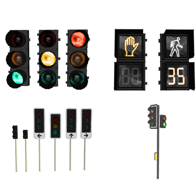 Modern traffic lights, traffic lights, signal lights