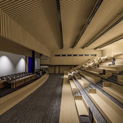 Modern Conference Hall Report Hall