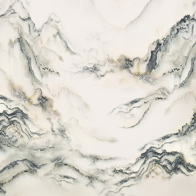 Chinese marble landscape painting background wall