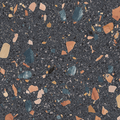 Seamless terrazzo