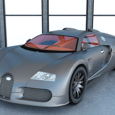 Hyundai Bugatti Veyron sports car