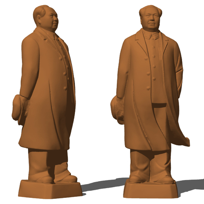 Modern statue of Chairman Mao