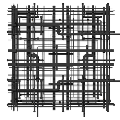 Industrial air ventilation pipe