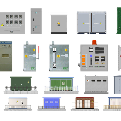 Modern machine room distribution box