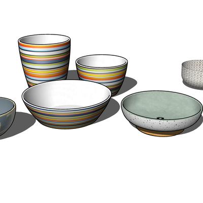 Modern bowls