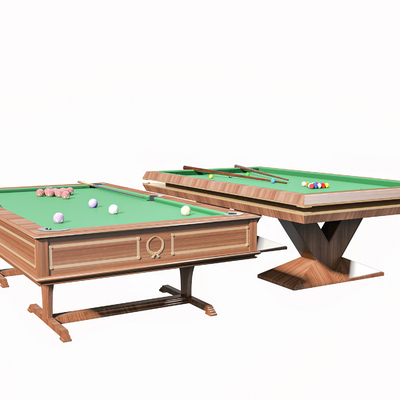 Modern billiard table