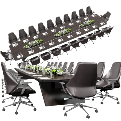 Modern Conference Table and Chair