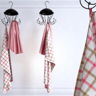 Jane European Simple Clothes Hanger Towel