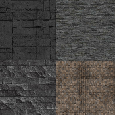 Modern culture stone Wall