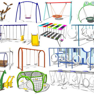 Modern children's swing