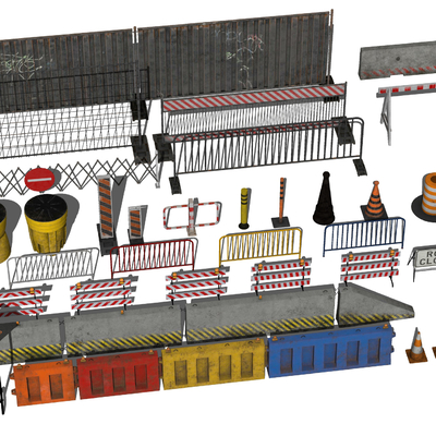 Modern road construction isolation barrier