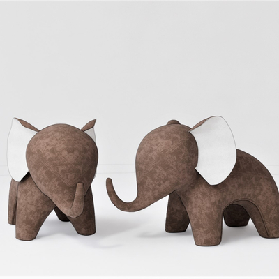 Modern Elephant Children's Bench