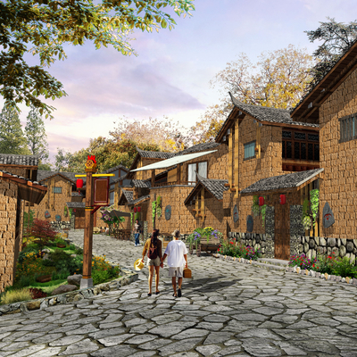 Chinese ancient residential streets