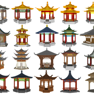 Chinese-style pavilion