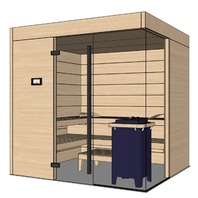 Modern sauna room khan steam room