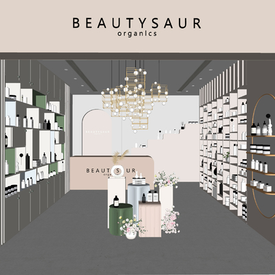 Modern skin care stores stores