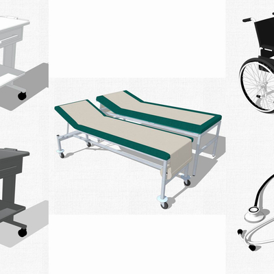 Modern Bed Wheelchair Medical Supplies