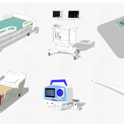 Modern Hospital Bed Medical Supplies