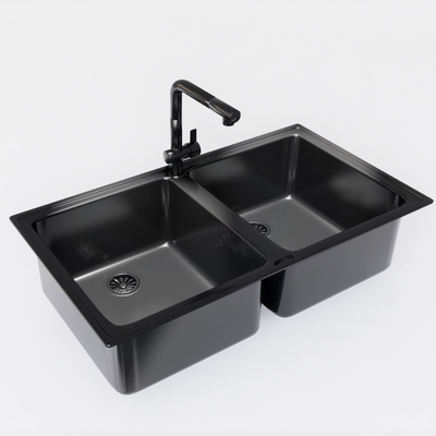 Modern stainless steel sink