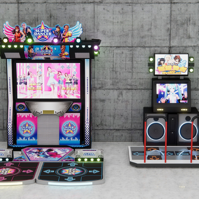 modern game machine dancing machine