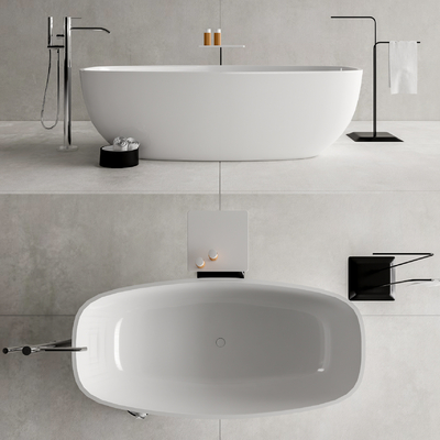 Modern faucet bathtub