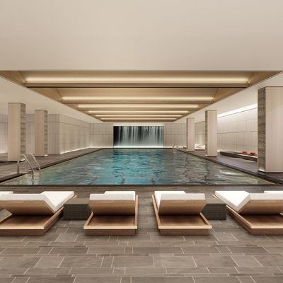 Modern Indoor Pool