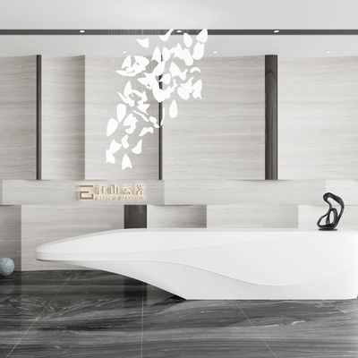 Modern Affordable Luxury Style Reception Desk