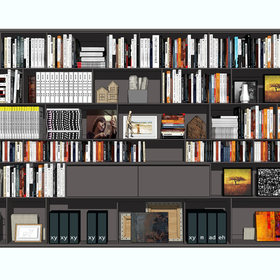 Modern Bookcase Books