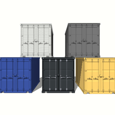 Industrial wind container freight cabinet