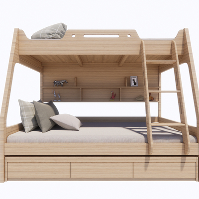 Modern bunk bed for children