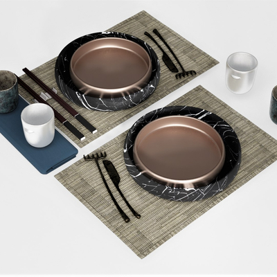 Modern Cup and Saucer Tableware