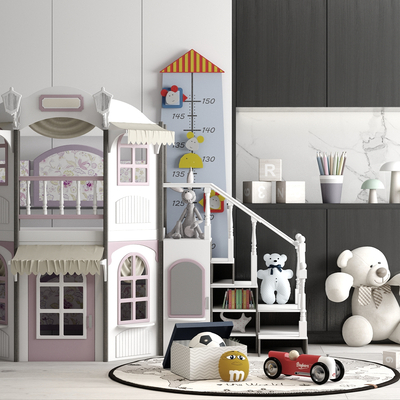 Modern Children's Decorative Cabinet Toy