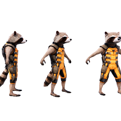 Modern Rocket Raccoon