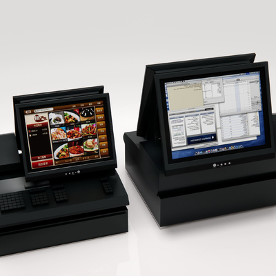 modern cash register ordering machine