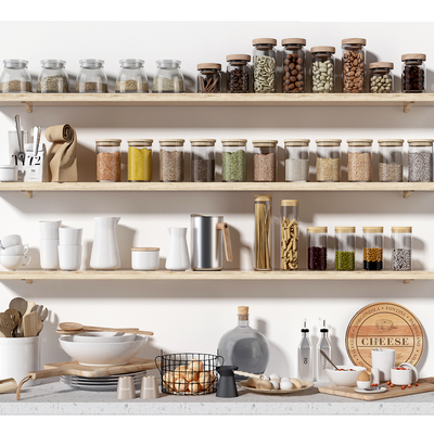 Modern spices tableware