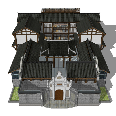 New Chinese Courtyard