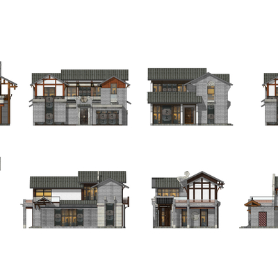 New Chinese Villa Architecture