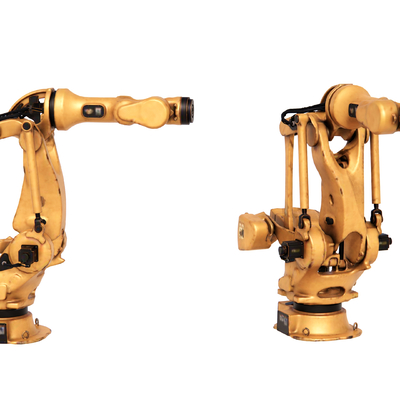 Modern metal robotic arm