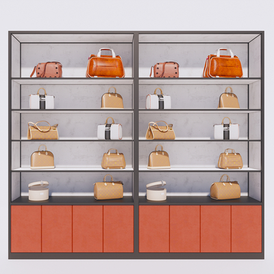 Modern Bag Display Shelf