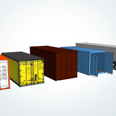 industrial wind container