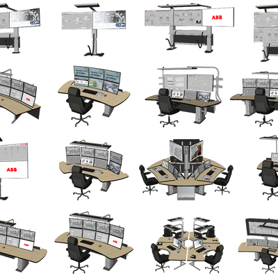 Office equipment Modern monitoring equipment