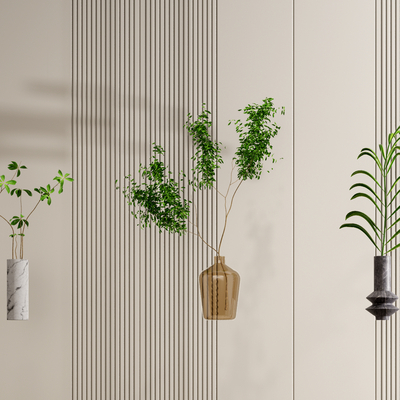 Modern plant ornaments