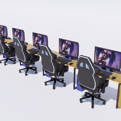 Modern E-sports Tables and Chairs