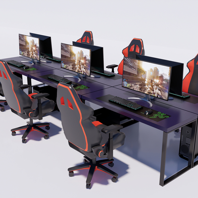 Modern E-sports Tables and Chairs