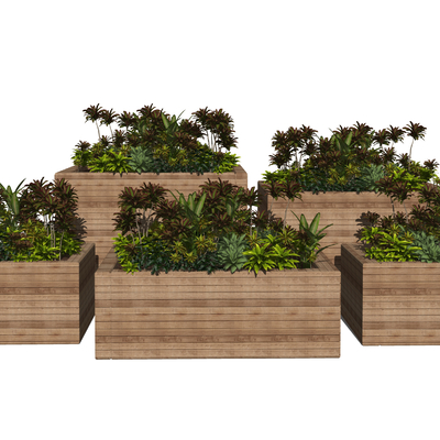 Modern Flower Pond Flower Box