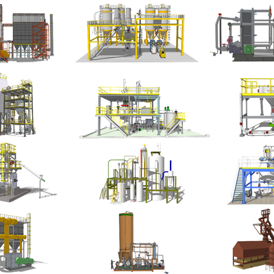 Modern Industrial Equipment and Facilities