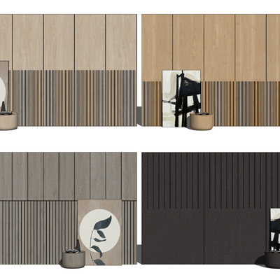 Modern wood veneer siding