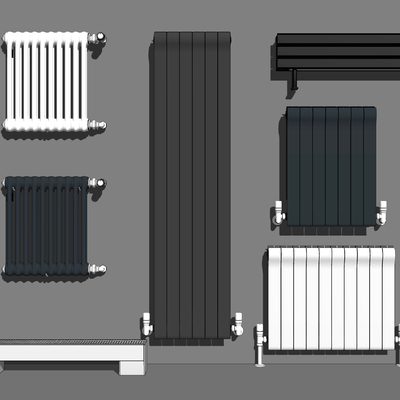 Modern heat sink radiator